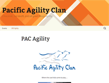 Tablet Screenshot of pacagility.com